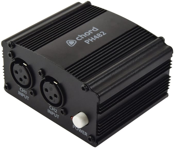 Chord PH482 dubbele Phantom power voor condensator microfoons