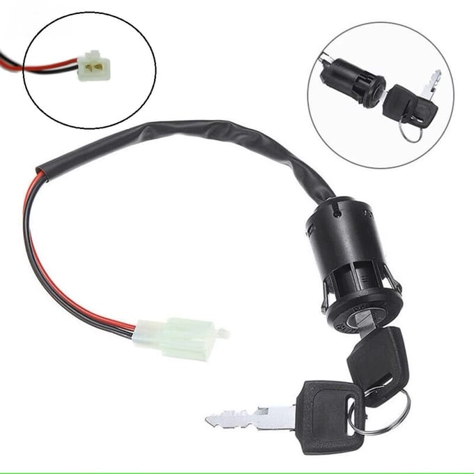 Han-Bar® Universele Motorfiets Contactschakelaar – Waterdicht, Veilig & Direct te Monteren