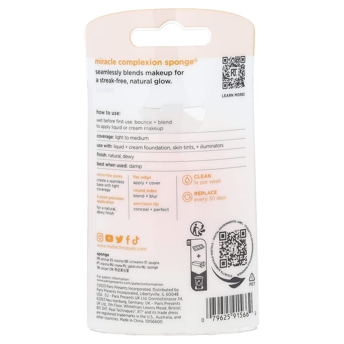 Miracle Complexion Sponge®, 1 spons yellow
