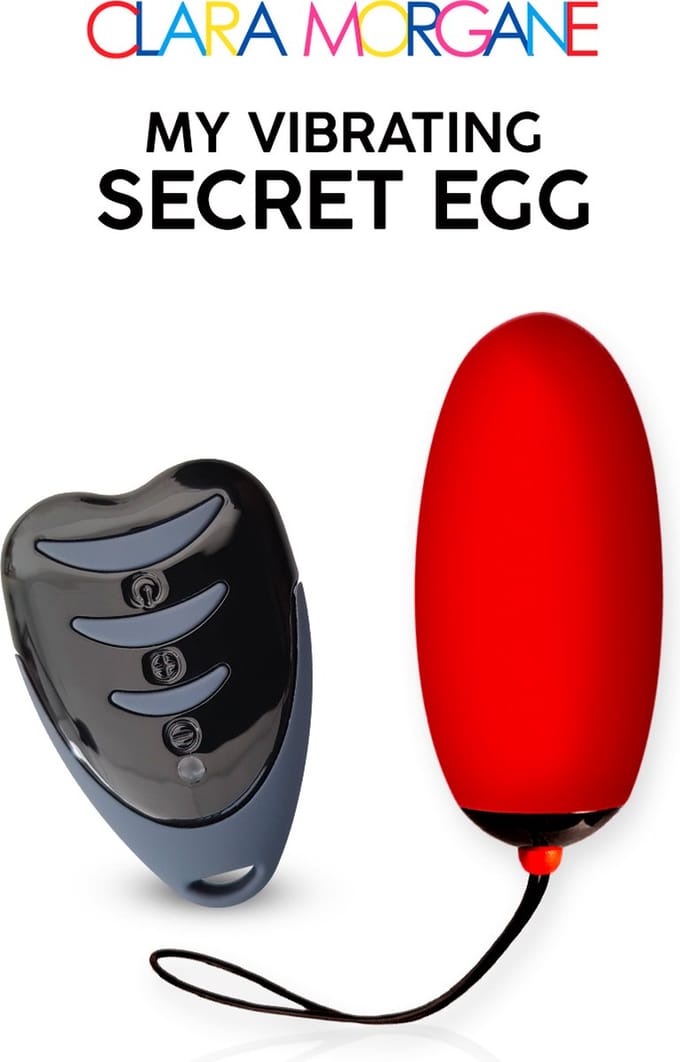 Clara Morgane - My Vibrating Secret Egg Rouge