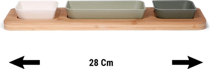 Senza Bamboe Tapasplank Groen