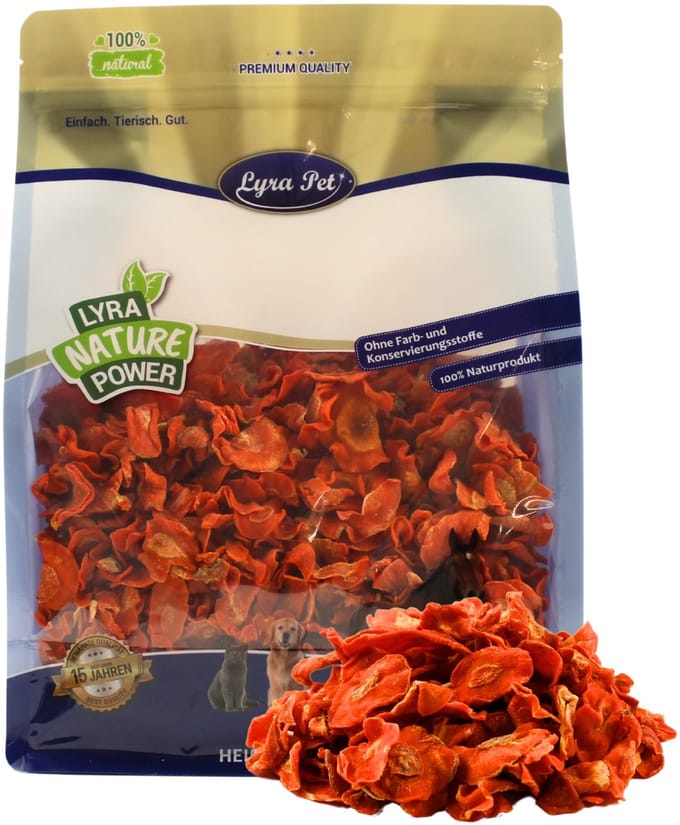 1 kg Lyra Pet® gedroogde wortelen