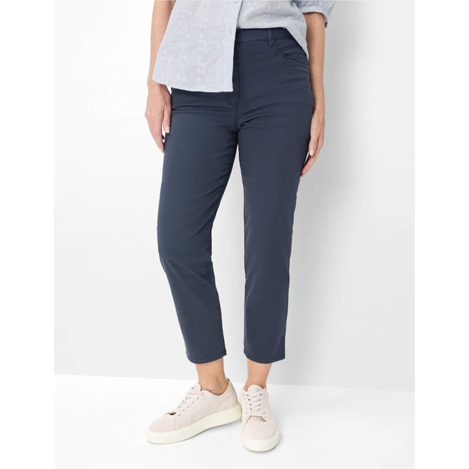 Raphaela by Brax Dames Jeans  Style CAREN 6/8 NAVY, donkerblauw, maat 44