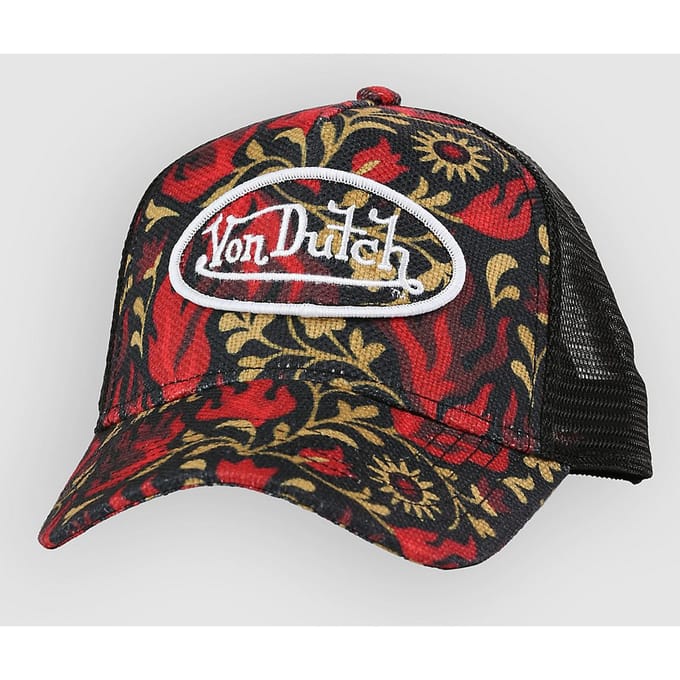Von Dutch Burnbloom Cap patroon