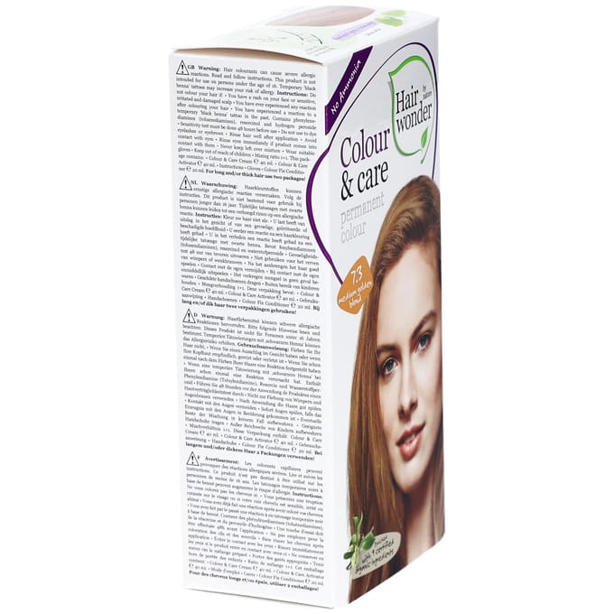 Hairwonder Colour & Care 7.3 - Medium Golden Blond - Haarverf