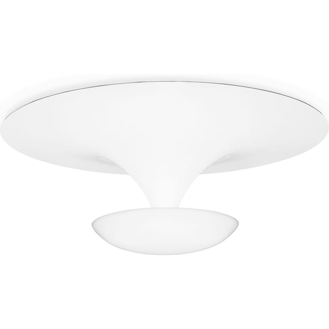 Vibia - Funnel Plafond-/Wandlamp - wit - Ø 35 cm