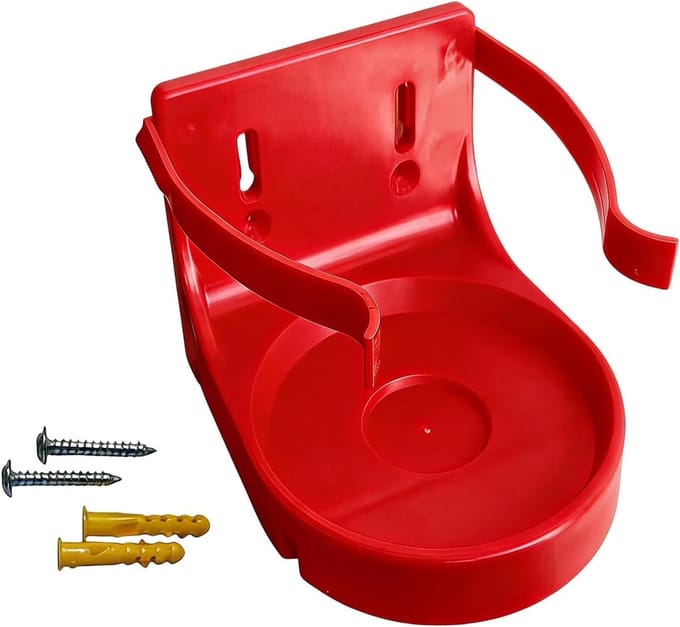 Noodhouder - EHBO rek - Reddingsopslag - Snelle ontgrendeling - 13.5 cm - Wit