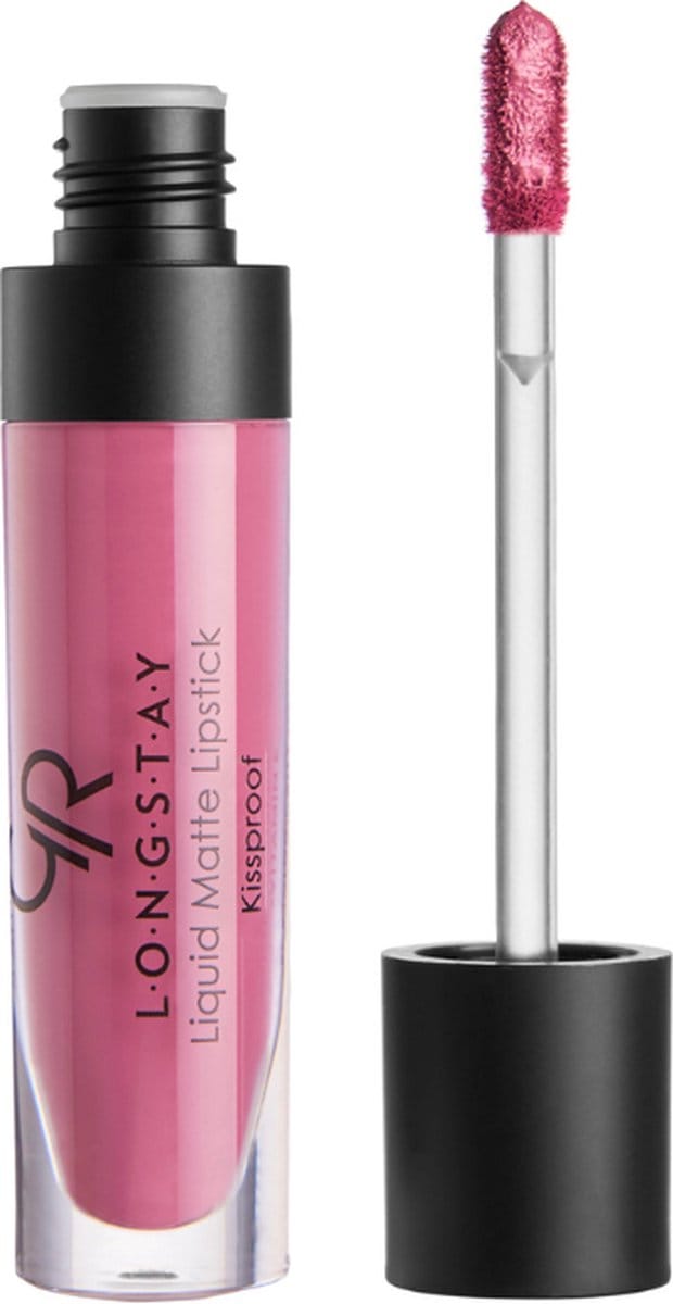 Golden Rose - Longstay Liquid Matte Lipstick 23 - Grijs/ Paars