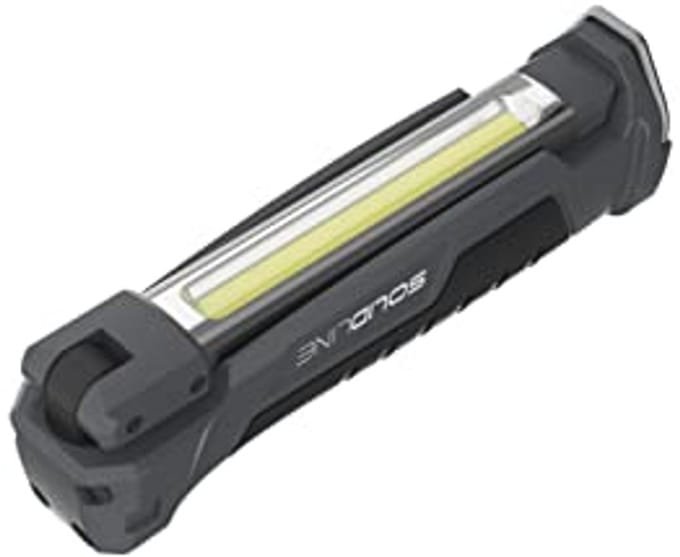 Heldere LED-werkplaatslamp met flexibele lichtkegel en 550 lumen
