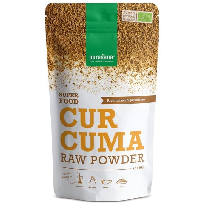 Purasana Curcuma poeder/poudre vegan bio (200g)