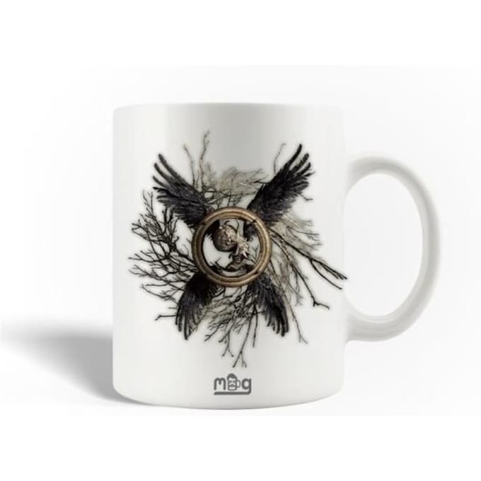 Keramische Mok - Resident Evil 8 - 30cl - Wit - Vaatwasmachinebestendig - 9,5 cm Hoogte