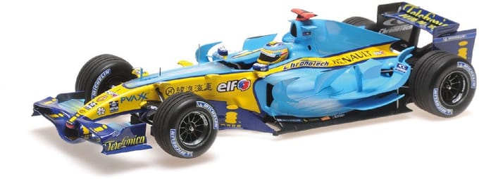 Renault F1 Team R26, Alonso, China GP 2006 - 1:18 - Minichamps