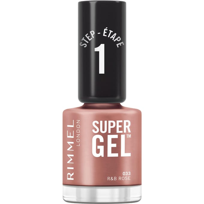Rimmel Super Gel Nail Polish 033 R&amp;B Rose 12 ml