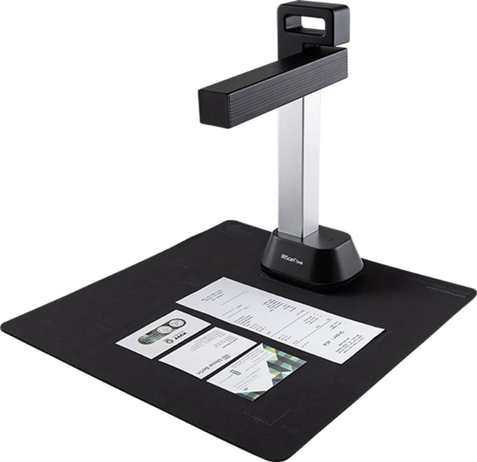 IRIScan Desk v6 documenten Scanner A4 document camera - OCR Document Visualizer 8MP WinMac + Readiris PDF Gratis WinMac