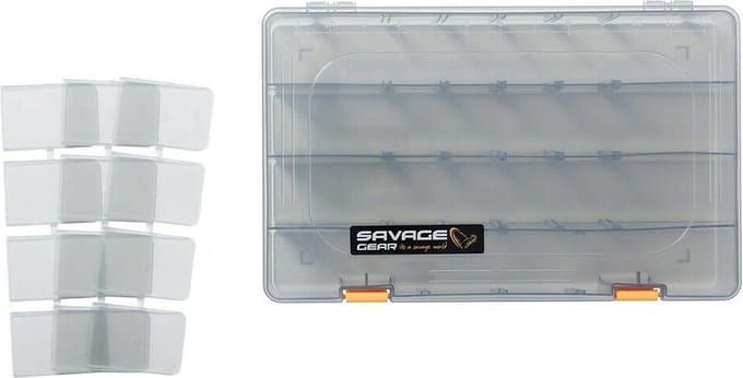Savage Gear Lurebox 6B Smoke 36 x 22,5 x 5cm - Tackle Box