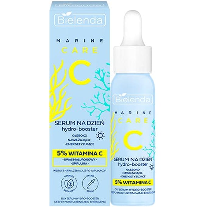 Bielenda C Marine Care Serum-Hydro-Booster Deeply Moisturizing And Energizing For Day 30 ml
