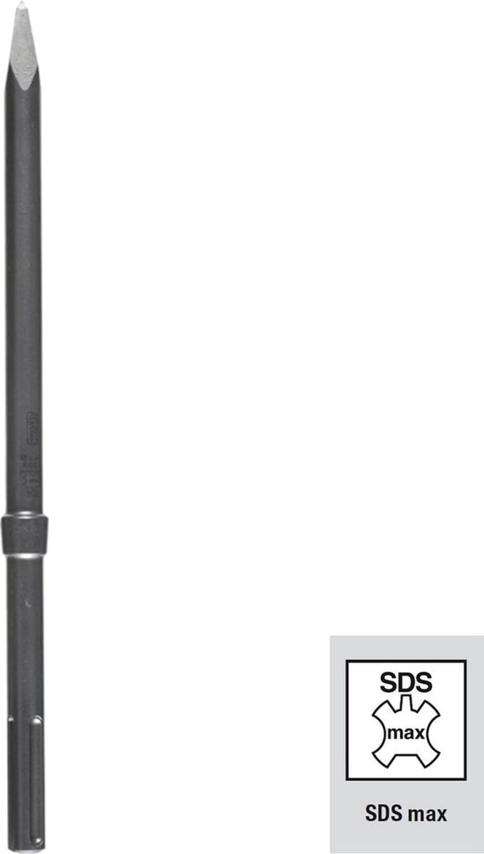 KWB puntbeitel voor breekhamer - 400 mm - Ø 18 mm - SDS Max