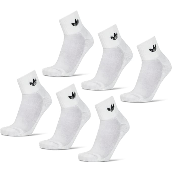 Adidas Ankle 6 Pack Sokken Unisex - Wit - Maat 43-45