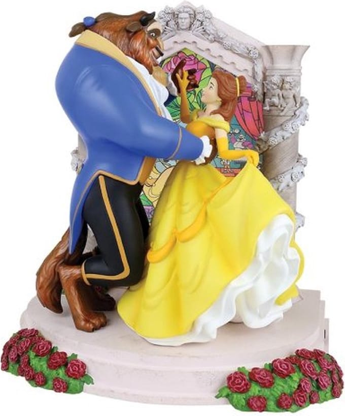 Disney Showcase Collection - Beauty And The Beast (met licht)