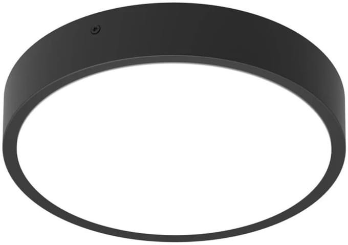 Ledvance - LED - Bulkhead rond - 250P - 5.5W-9.5W - 1220Lm-710Lm Multi lumen - 3000K/4000K Multi color Switch - CPS - Zwart
