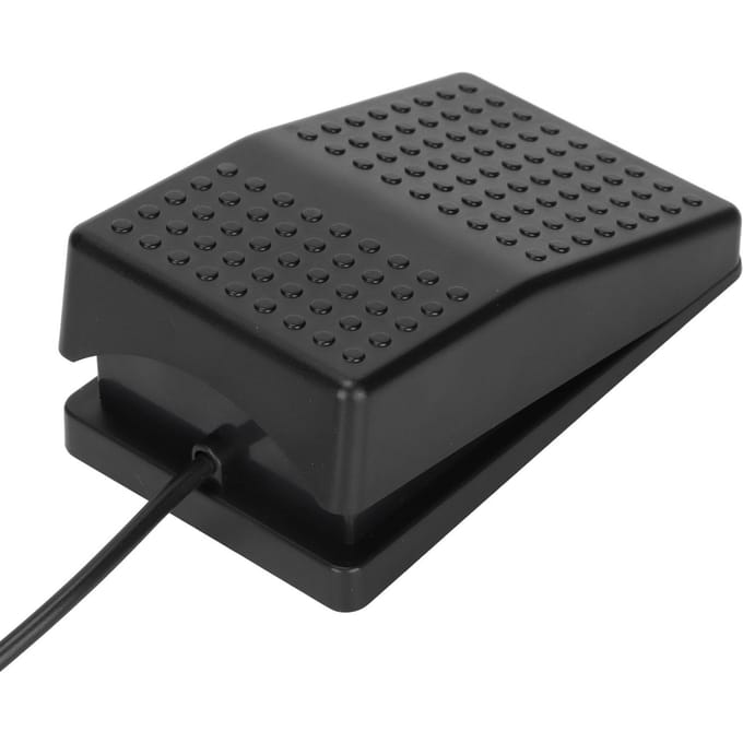 USB Voetpedaal Hoge Gevoeligheid Multifunctioneel Ergonomisch Enkel Voetpedaal met 2m Kabel voor Computer gray