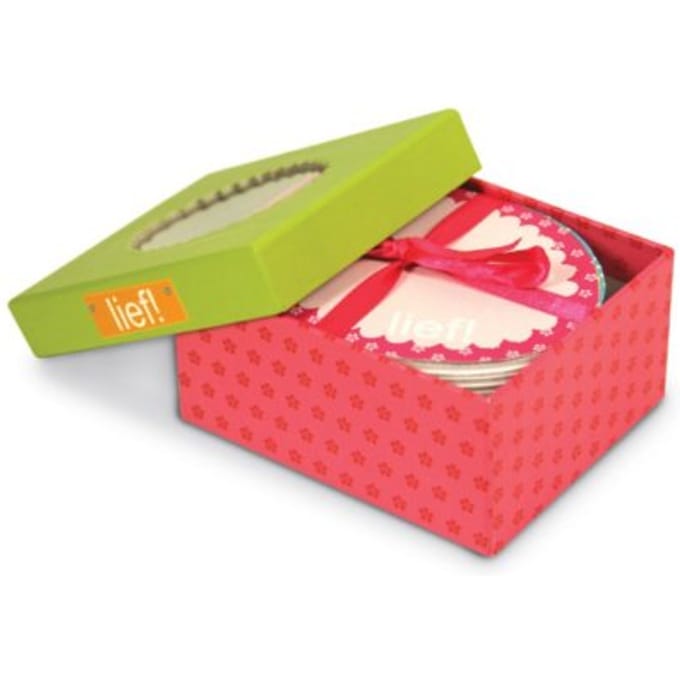 Lief! notitieblaadjes in doosje