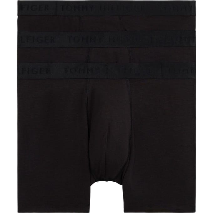Tommy Hilfiger 3-pack Boxer Brief Blk/blk/blk Taglia: M | Biancheria intima Outlet | Uomo