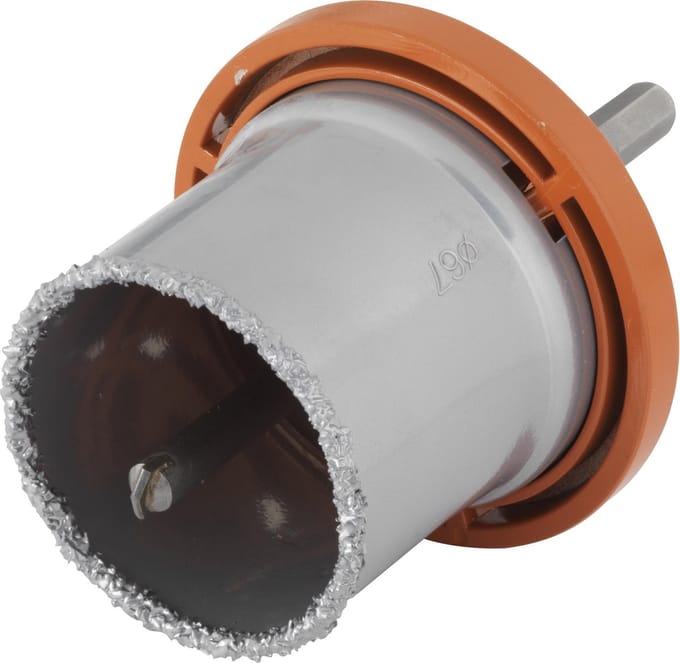 wolfcraft - Gatenzaag 67mm - bestrooid met hardmetaal - 3465000