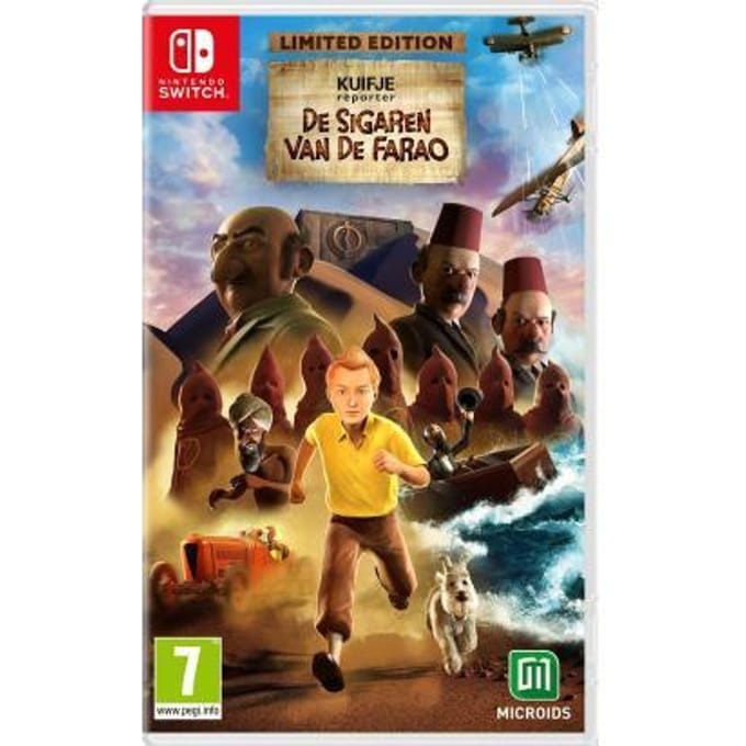 Tintin Reporter: Cigars of the Pharaoh (Limited Edition) - Nintendo Switch - Action