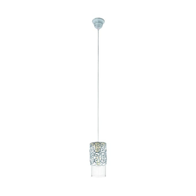 EGLO Grijsblauwe hanglamp Vintage
