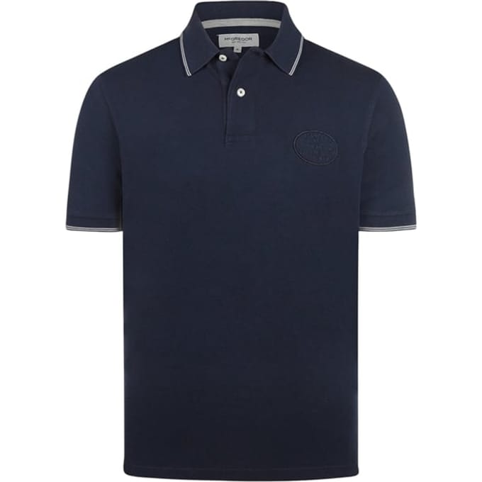 McGregor Tipping Polo Navy Größe: S | Poloshirts Outlet | Herren | Blau
