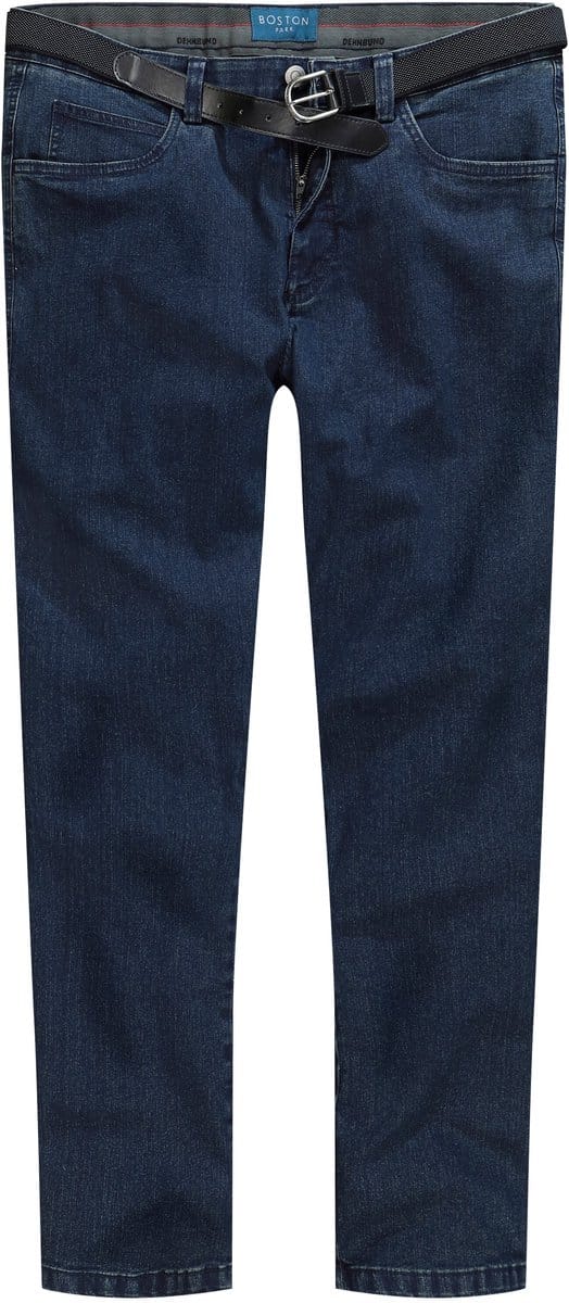 Boston Park - Heren - Jeans swing pockets - Donkerblauw denim - Maat 54