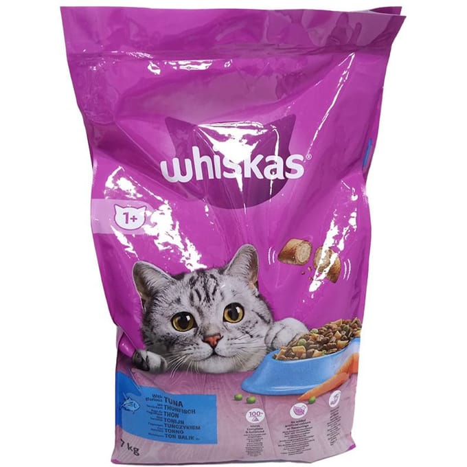Whiskas Tonijnkroketten voor volwassen katten 1+ 7 Voeding