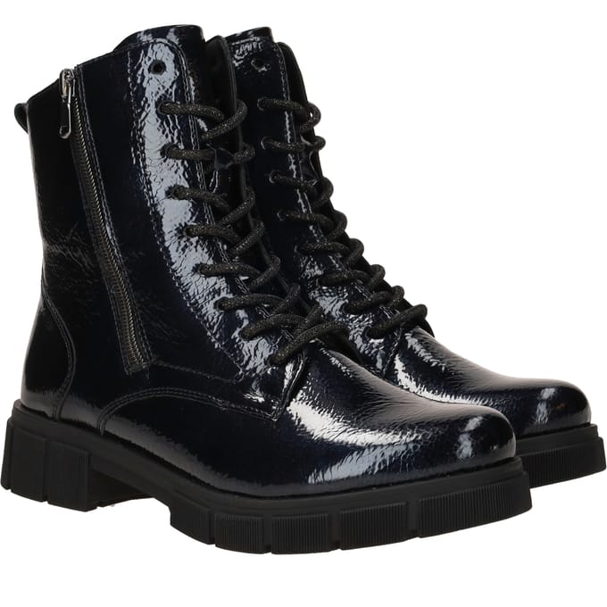 Remonte Veterboots - Dames - Blauw - Maat:37