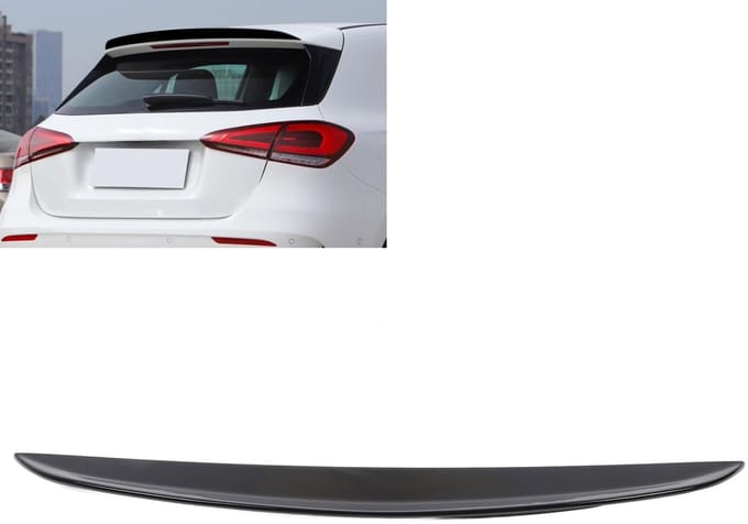 Trunk Spoiler voor A-Class W177 AMG-Line Hatchback - Sportieve Achterspoiler