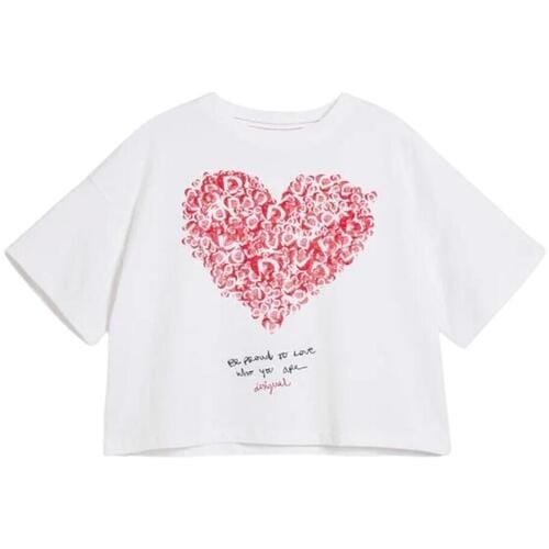 T-shirt Korte Mouw Desigual 26SGTK11 1000