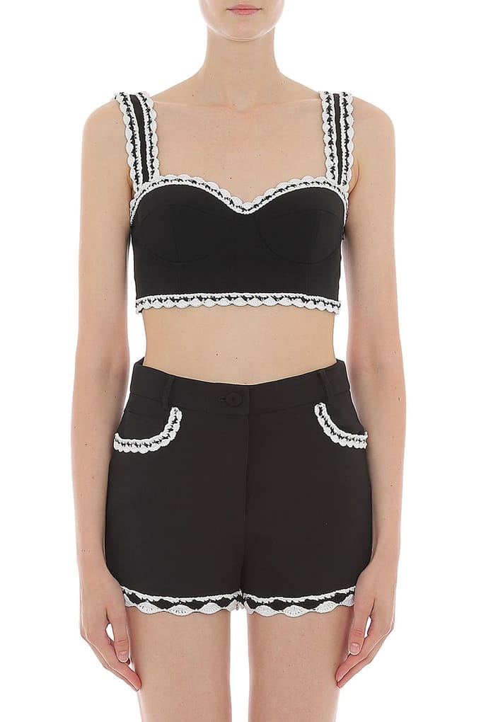 Moschino Top Black Taglia: 42 | Canottiere Outlet | Donna | Nero