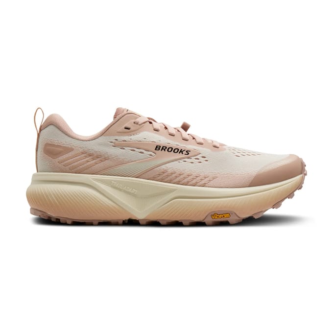 Brooks Cascadia 20, Vrouwen, Roze, Hardloopschoenen, maat: 38,5