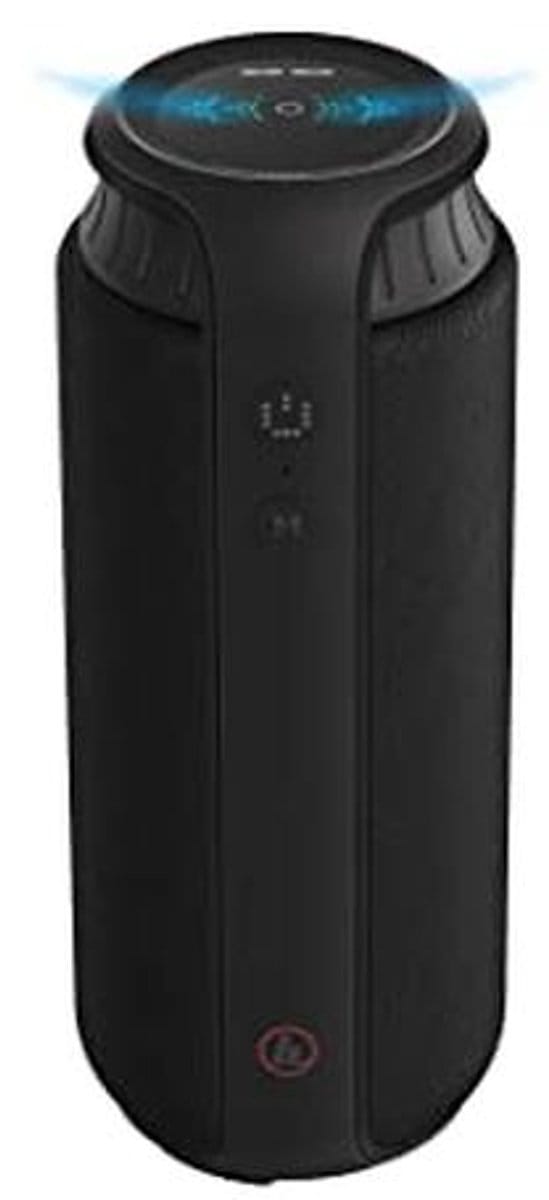 Draagbare Bluetooth luidspreker met 12 uur speeltijd en spatwaterdicht ontwerp
