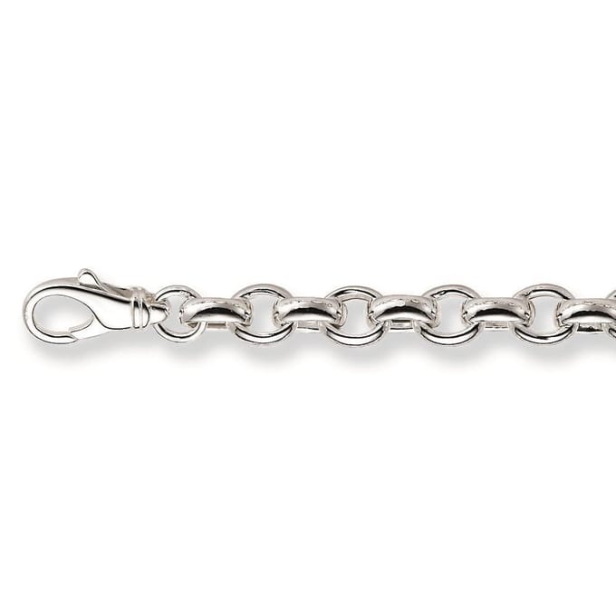 Silver Lining - Zilveren schakelcollier