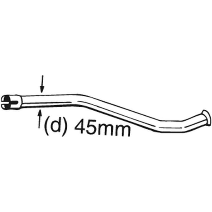Uitlaatpijp BOSAL 889-150