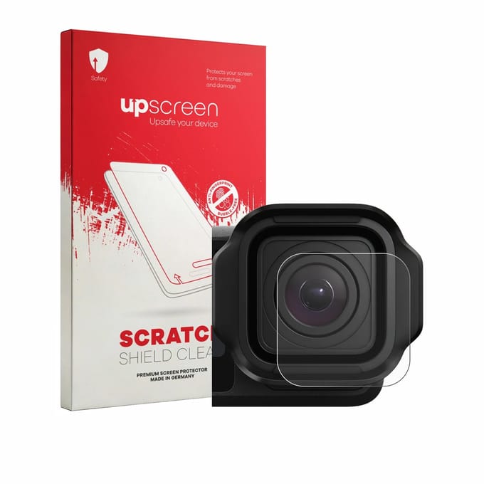 upscreen - Screenprotector voor GoPro Mission 1 Pro (Lens) - Folie Beschermfolie transparant