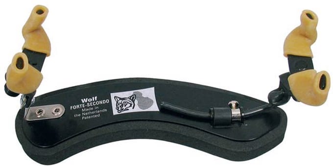 Wolf SR-24 schoudersteun voor viool, Forte Secondo, geschikt voor 1/2-1/4