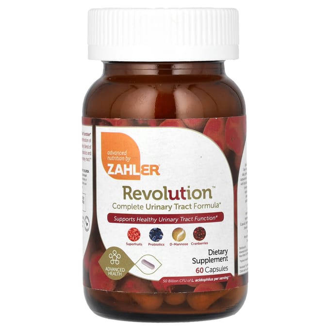 Zahler, revolutie, complete urinewegformule, 60 capsules