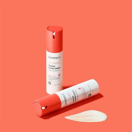 [Centellian24] Madeca Derma Shield Essence Solaire Sécuritaire SPF 50+ PA+++ 40ml red