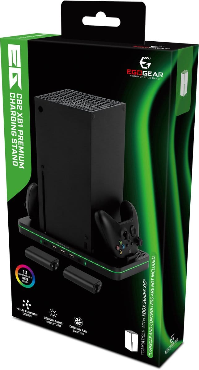 EgoGear - PCH35 - Chroma Docking en Oplaadstation voor Xbox Series X