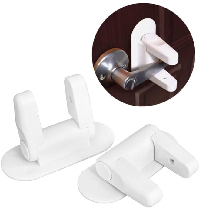Deurklink Vergrendeling (4 Stuks!) - deurklink beveiliging – Deur & Raambeveiliging