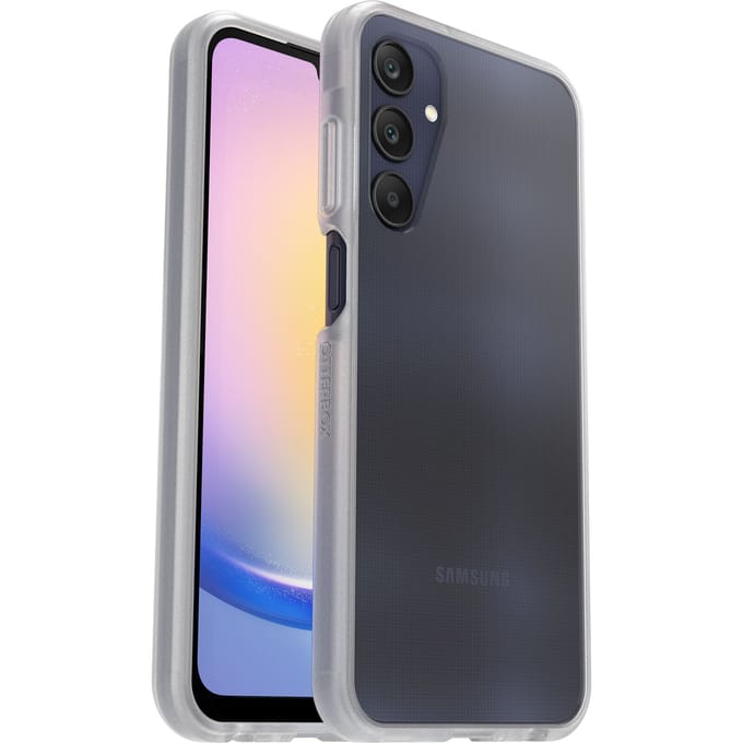 OtterBox React Backcover + Glass Screenprotector geschikt voor Samsung Galaxy A25 (5G) - Clear