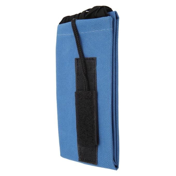 Paardenstaarttas Non-woven Stof Waterdicht Ademend Paardenstaartbeschermer Beschermer met Franje Blauw gray