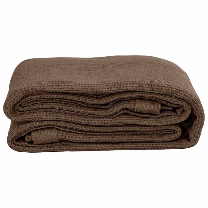 vidaXL - Tenttapijt - 250x250 - cm - bruin